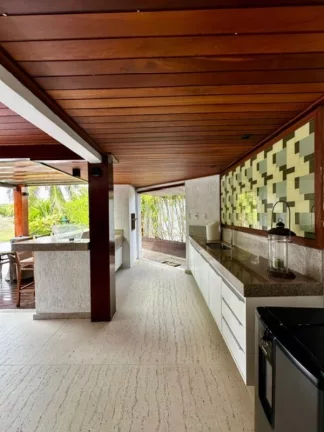 Imagem ? Casa de Luxo à Venda no Porto Busca Vida Resort | 4 Suítes + Gabinete | Mobiliada | 400m²