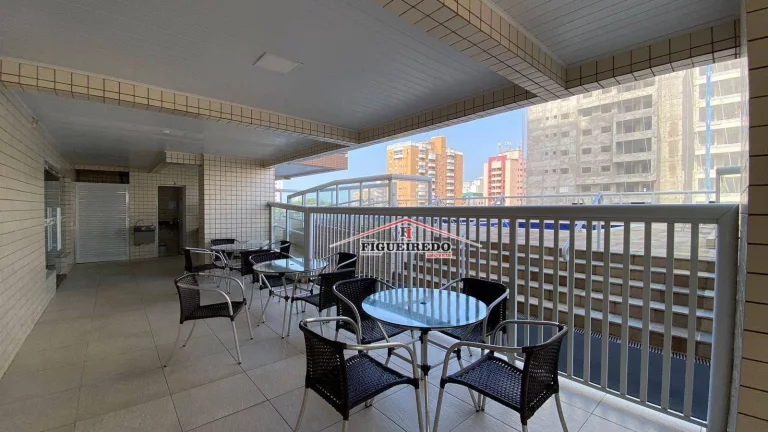 Imagem Apartamento à venda, 122 m² por R$ 890.000,00 - Vila Guilhermina - Praia Grande/SP