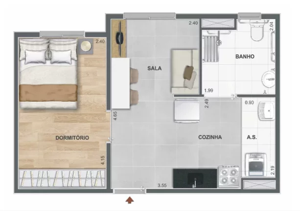 Imagem Apartamento em Santo Amaro - São Paulo SP