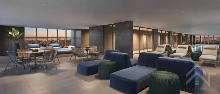Imagem Apartamento 1 Dormitório (40m2) c/ SKY BAR no 34º Andar | Próximo ao Metrô Borba Gato