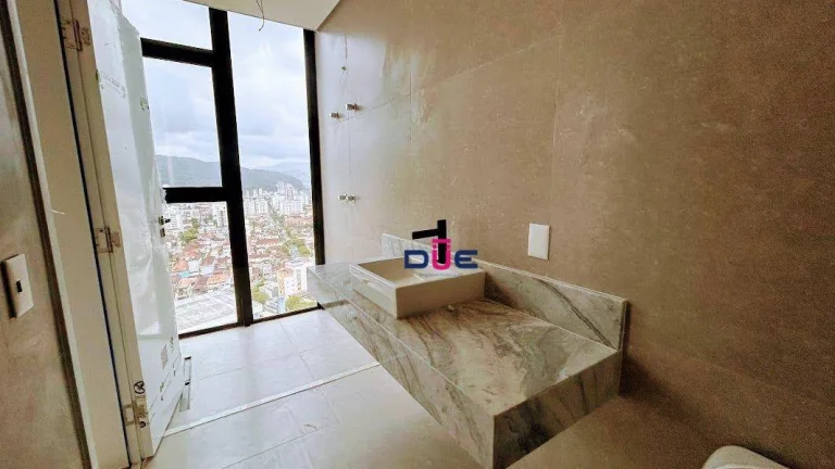 Imagem Cobertura com 3 dormitórios à venda, 160 m² por R$ 2.800.000 - José Menino - Santos/SP