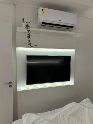 Imagem Apartamento com 2 dormitorios semi mobiliado