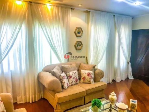 Imagem Sobrado à venda 5 Quartos, 2 Suites, 6 Vagas, Vila Sacadura Cabral, Santo André - SP