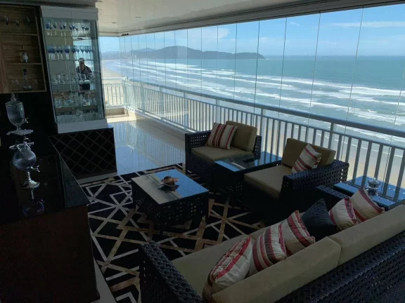 Imagem Luxuoso Apartamento frente mar vista panorâmica
