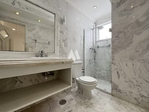 Imagem Apartamento aluguel 3 quartos a 1 quadra da praia no Gonzaga - Santos/SP