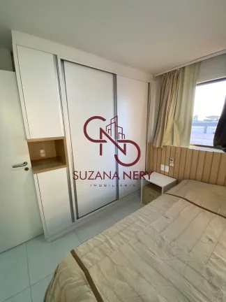 Imagem Flat vista mar, mobiliado em Ponta Negra