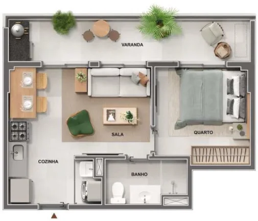 Imagem APARTAMENTO RESIDENCIAL em Rio de Janeiro - RJ, Centro