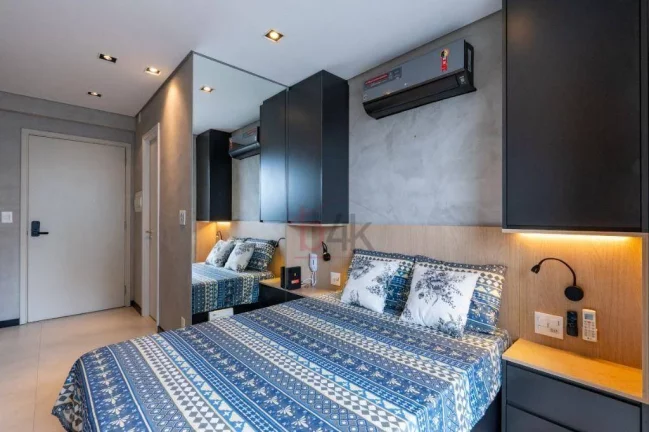 Imagem Venda Studio 23m² Charlie Brooklyn Studios | Mobiliado e Ar-Condicionado