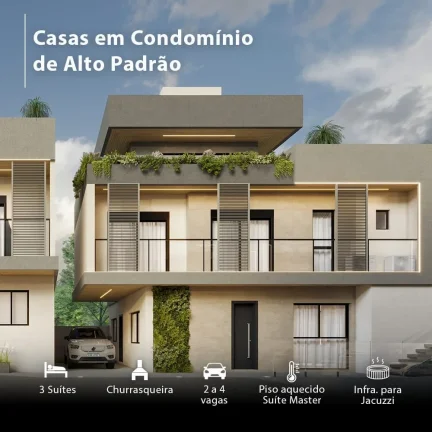 Imagem Casa em condominio com 256 m2 próximo ao Parque Barigui.Nova