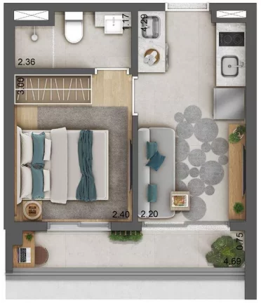 Imagem Apartamento em Vila Olímpia - São Paulo SP