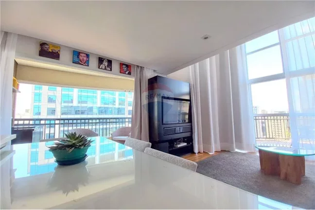 Imagem Apartamento duplex mobiliado 1 suíte 1 vaga na Vila Olímpia