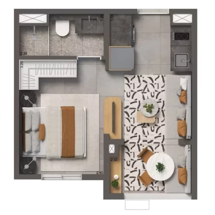 Imagem Apartamento à venda no bairro Brooklin Paulista - São Paulo/SP
