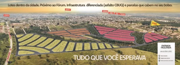 Imagem Lotes a Prestação Vale da Serra Caldas Novas