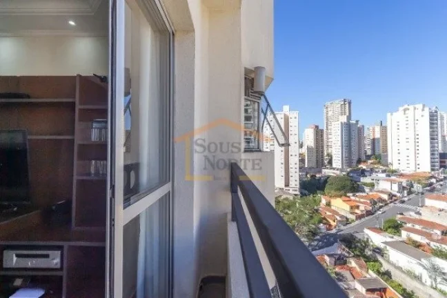 Imagem Apartamento de 61 m² com 2 dormitórios, sendo 1 suíte, 2 banheiros, sala para 2 ambientes com sac...