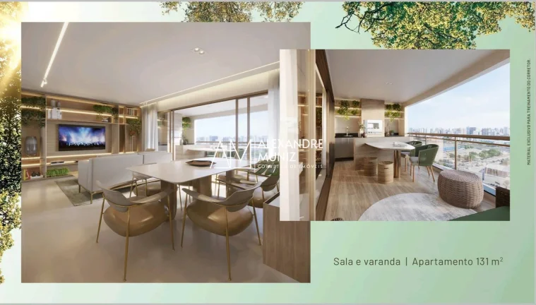 Imagem Platz, lançamento, apartamentos a venda, Cocó, 3 suítes, Fortaleza-CE.