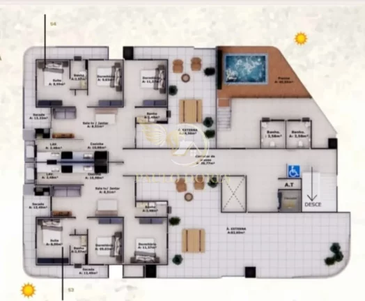Imagem APARTAMENTO A VENDA NA PRAIA DO PEREQUE-AÇÚ EM UBATUBA-SP