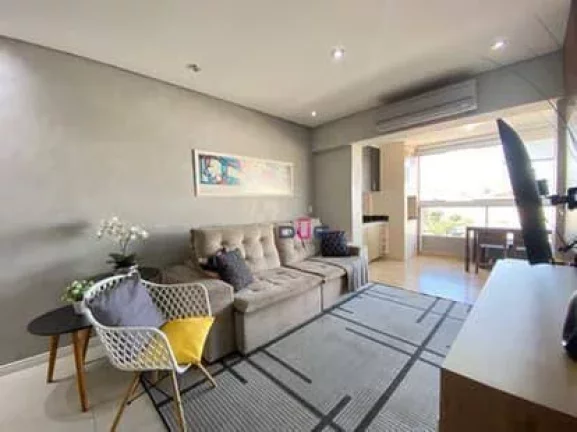Imagem Apartamento com 3 dormitórios à venda, 92 m² por R$ 860.000 - Ponta da Praia - Santos/SP