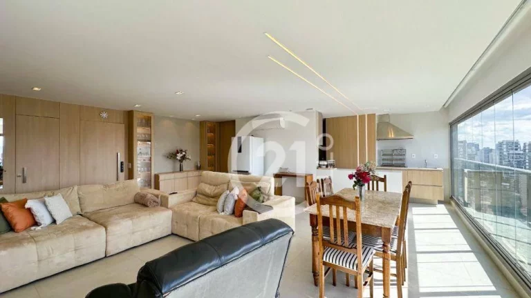 Imagem Campo Belo, novo, mobiliado, 143m², 3 suítes