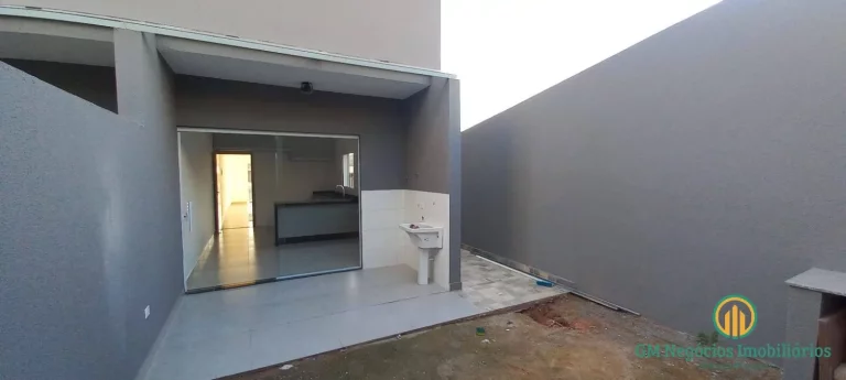 Imagem Casa nova, 3 dormitórios, (1 suíte) ótimo acabamento em condomínio