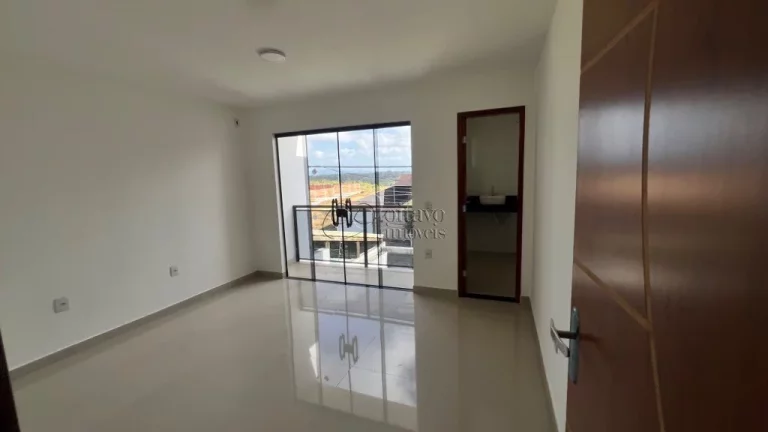 Imagem Excelente casa nova a venda na Rua Porto Velho, no Novo Horizonte, com 3 quartos, 1 suíte e espaço para área de lazer.