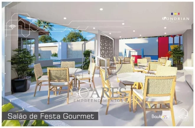 Imagem MONDRIAN SMART HOUSE - CASAS DE CONDOMINIO COM 3 QUARTOS E QUINTAL 7