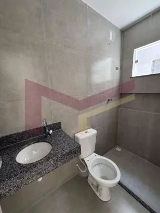 Imagem Casa Nova, 2/4 sendo 1 suíte pronta para morar - Gabriela