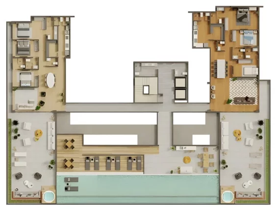 Imagem Apartamento Garden à venda, 214 m² por R$ 2.133.029,86 - Poço - Cabedelo/PB Imagem Apartamento Garden à venda, 214 m² por R$ 2.133.029,86 - Poço - Cabedelo/PB