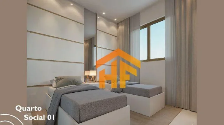 Imagem Apartamento de 61m² à venda, com 3 quartos, localizado em Zumbi, Recife - Pernambuco.