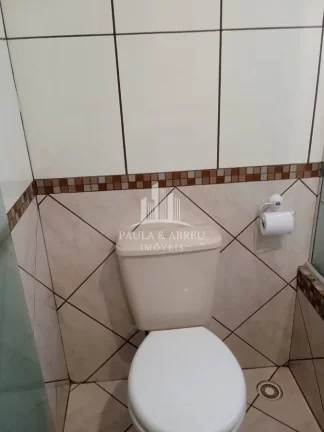 Imagem Casa Assobradada 180m², 1 Salão Comercial(39m²), 2 Quartos, sala, cozinha, 1 Cômodo menor, Lavanderia, 1 Banheiro, 2 Vagas, no São Jorge do Guapituba, Mauá-SP