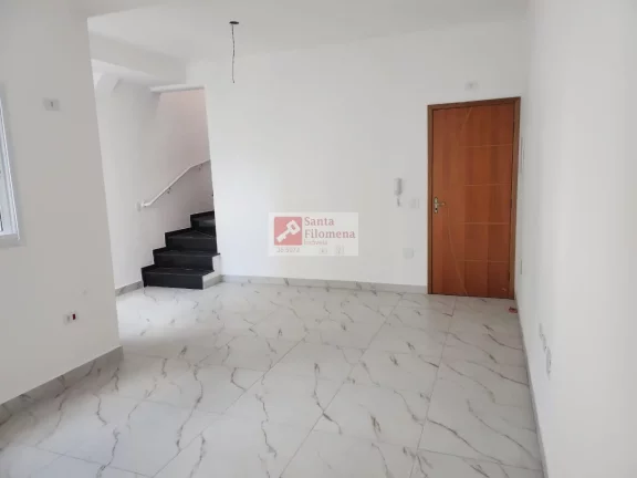 Imagem Cobertura para Venda em Santo André, Campestre, 3 dormitórios, 1 suíte, 2 banheiros, 2 vagas