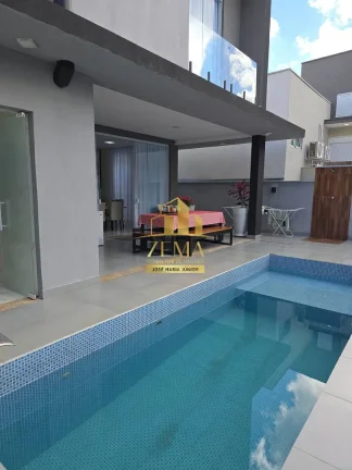 Imagem Sobrado Condominio, 4 Dorm, 219m2 Constr. X 288m2, Piscina, Amplo Gourmet,