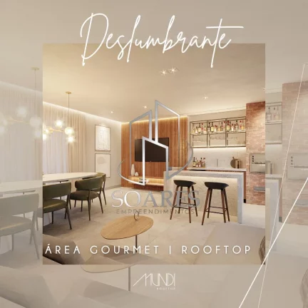 Imagem Mundi Rooftop: Condomínio horizontal com piscina, academia e muito mais!