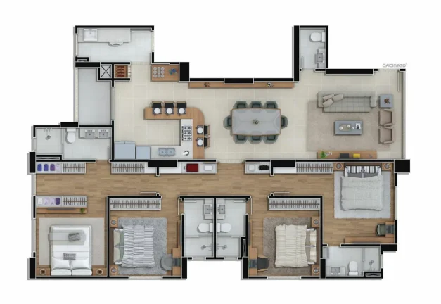 Imagem Apartamento com 4 dormitórios à venda sendo 4 suítes, 151.0 m² por - R$ 4.650.000,00 - Barra Sul - Bal. Camboriú/SC