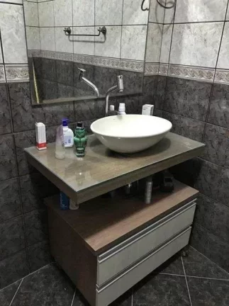 Imagem Sobrado com 3 dormitórios à venda, 250 m² por R$ 530.000,00 - Parque Gerassi - Santo André/SP