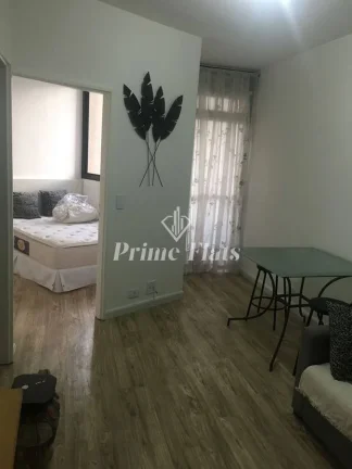 Imagem Flat disponível para locação no Condomínio Edifício Moema Studium, com 35m², 1 dormitório e 1 vaga