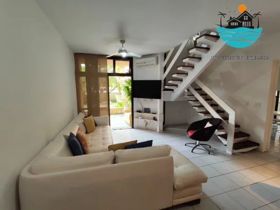 Imagem Aluguel de Temporada em Juquehy, casa com 3 dormitórios, sendo uma suíte, Pisina, A 300m da praia - Acomodação 8 pessoas | Juquehy Imobiliária