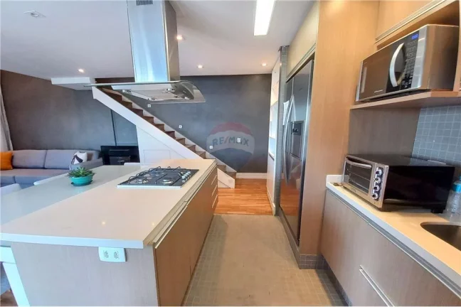 Imagem Apartamento duplex mobiliado 1 suíte 1 vaga na Vila Olímpia