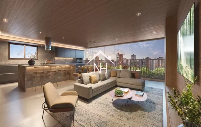 Imagem apartamento de 127m em Pinheiros,2 suítes,2 vagas,terraço gourmet,playground,pet place,coworking,piscinas,deck,solarium,bar,fitness,market,spa,praça