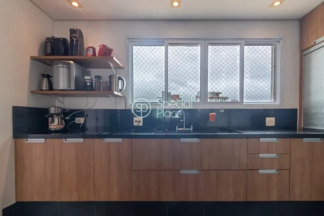 Imagem Ãtimo apartamento Ã  venda no Brooklin - Ãrea: 105,00mÂ² - Varanda com fechamento em vidro e espaÃ...