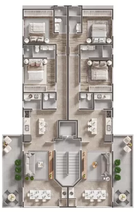 Imagem Estação Sun Beach - Apartamento à venda no bairro Mariscal - Bombinhas/SC