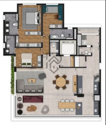 Imagem Apartamento Alto Padrão paraiso proximo ibirapuera