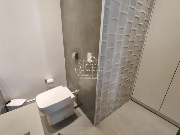 Imagem Aluguel de Apartamento de Luxo em Guarujá-SP, Pitangueiras: 3 Quartos, 1 Suíte, 2 Salas, 4 Banheiros, 1 Vaga, 180m².