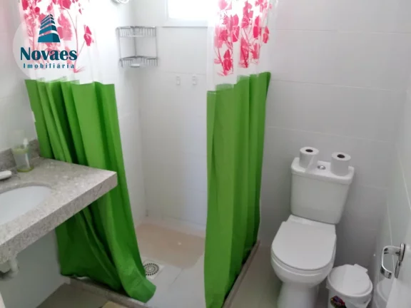 Imagem Apartamento 3 Quartos 2 Vagas de Garagem Para Alugar Temporada Edifício Alberto Daker Avenida Oceânica Praia do Morro Guarapari