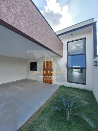 CA-26310 - CASA NOVA 3 DORM À VENDA NO PORTAL DOS PÁSSAROS, SÃO JOSÉ DOS CA