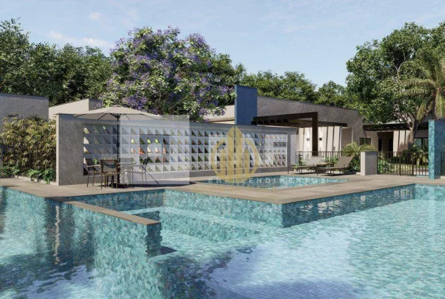 Imagem Apartamento com 1 ( com suíte) e 2 dormitórios, à venda, a partie de 43 m², valor a part R$ 208.000 - Distrito de Bonfim Paulista - Ribeirão Preto/SP