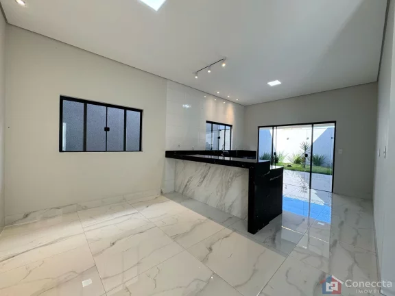 Imagem Casa à Venda no Parque do Sabiá em Patos de Minas – 3 Quartos e Área Gourmet