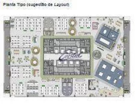 Imagem Andar Corporativo para alugar, 1671 m² por R$ 128.783,97/mês - Barra Funda - São Paulo/SP