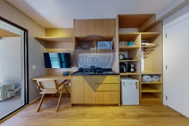 Imagem Apartamento de Luxo no Jardim das Bandeiras: 1 quarto, 1 suíte, 1 banheiro, 38m² - Venda ou Locação em São Paulo-SP!