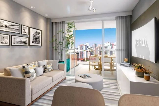 Imagem Apartamento com 4 dormitórios à venda, 114 m² por R$ 1.867.816,60 - Praia da Costa - Vila Velha/ES