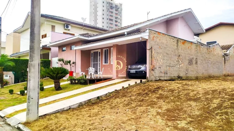 Imagem Casa Térrea - Cond. Quintas do Villa Branca - Jacareí - 3 Dormitórios (1 suíte)-
